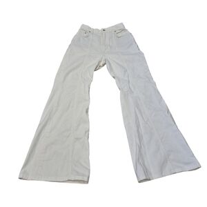 Polo Denim & Supply Ralph Lauren White High Rise Flare Wide Leg Denim Pants 27